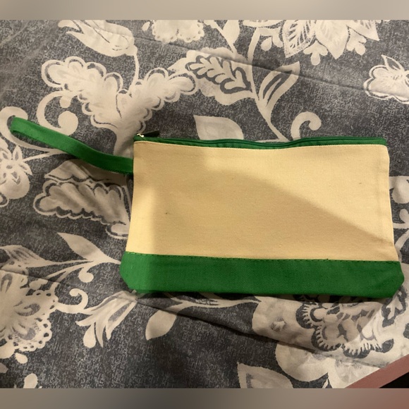 Canvas Pouch with Rainbow Design - Picture 2 of 3